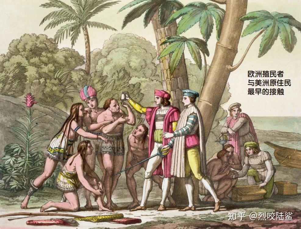 说白了就是掠夺黄种人原著民的土地得来的.