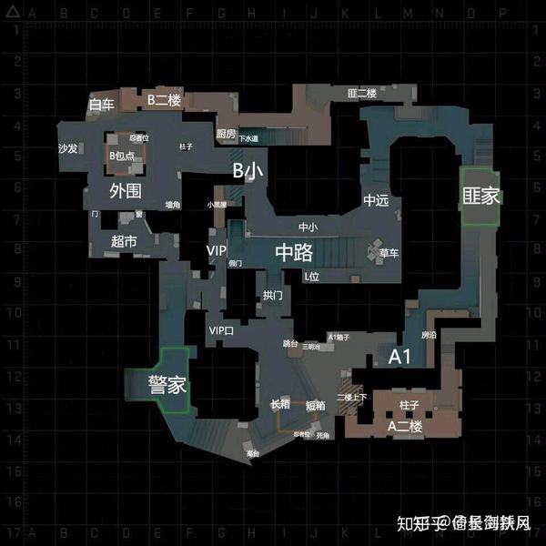 csgo各大地图报点指南