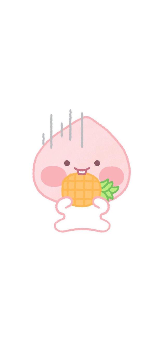 屁桃君手机壁纸