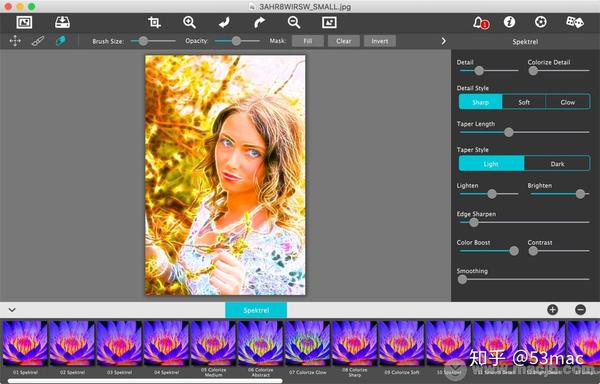 jixipix spektrel art for mac(图片锐化和修图软件工具)