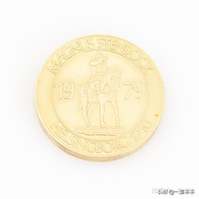 古金币鉴赏瑞典1979年18k金币1000克朗