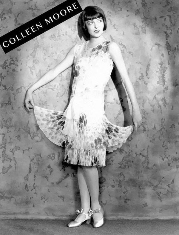 1909年波西米亚代表人物:美国影星colleen moore