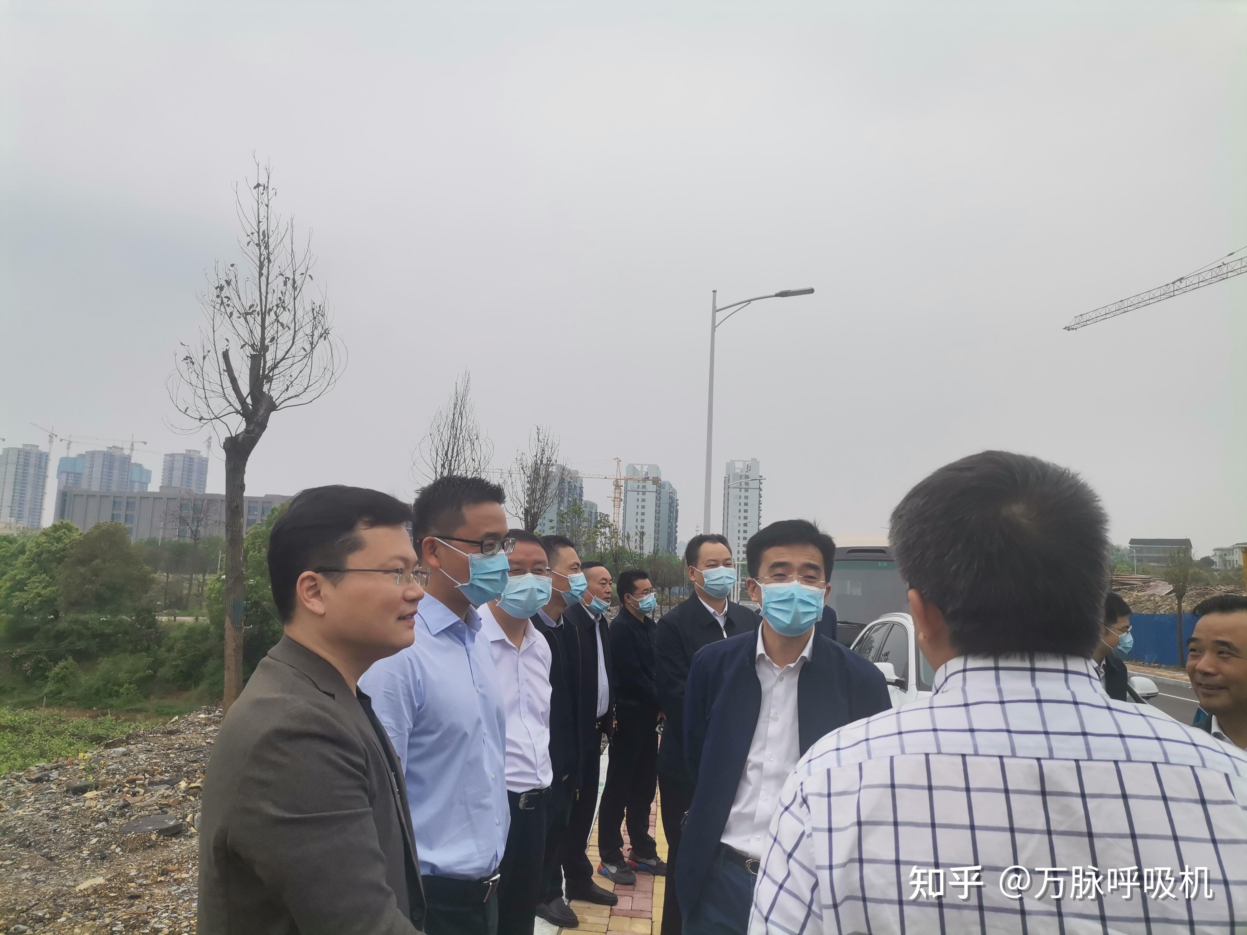 蒋志南等一行人赴湖南万脉医疗生产制造基地开展经开区重点项目调研