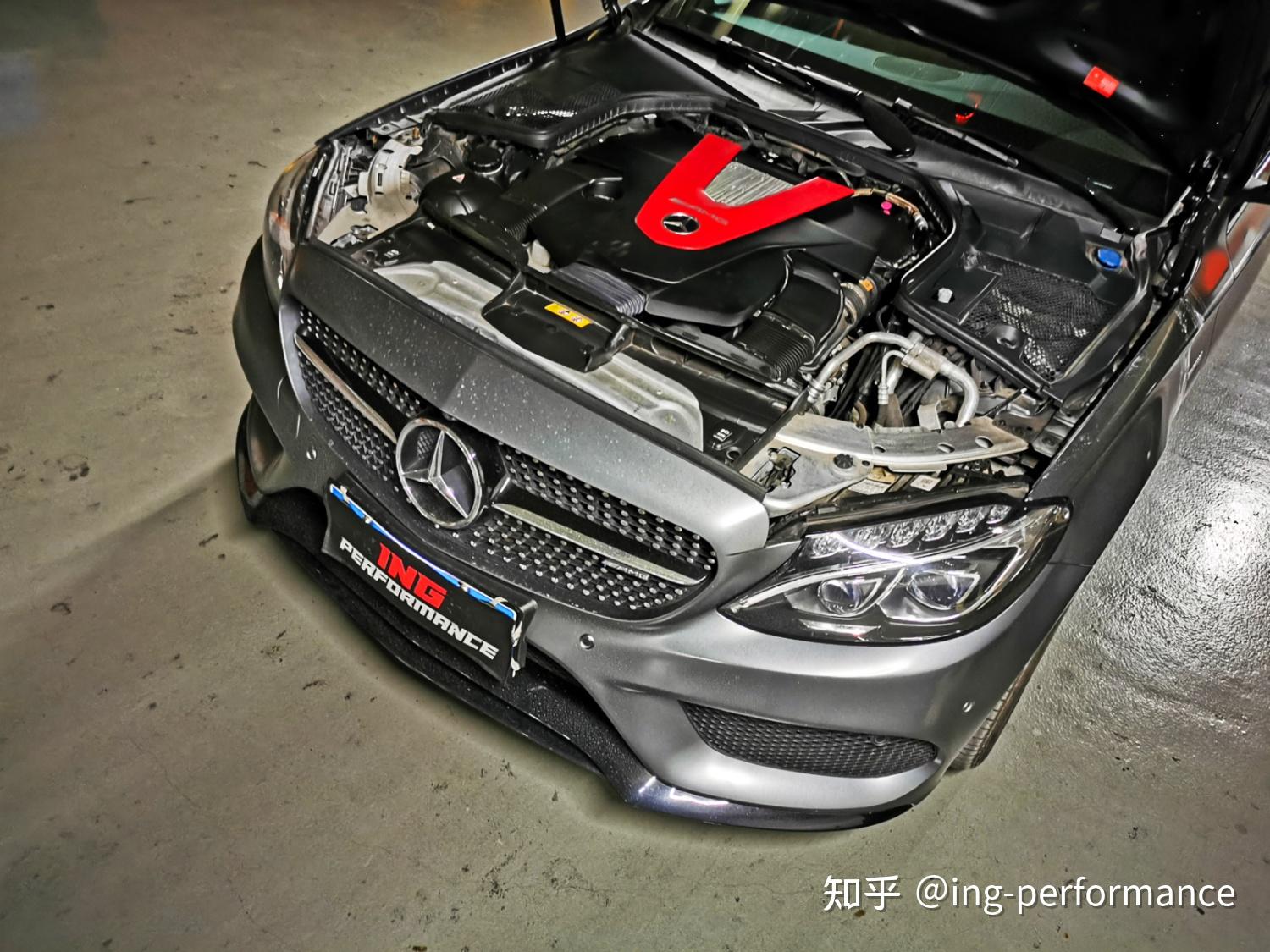 奔驰amg c43刷ecu升级ing performance特调,"心脏"潜力再挖掘