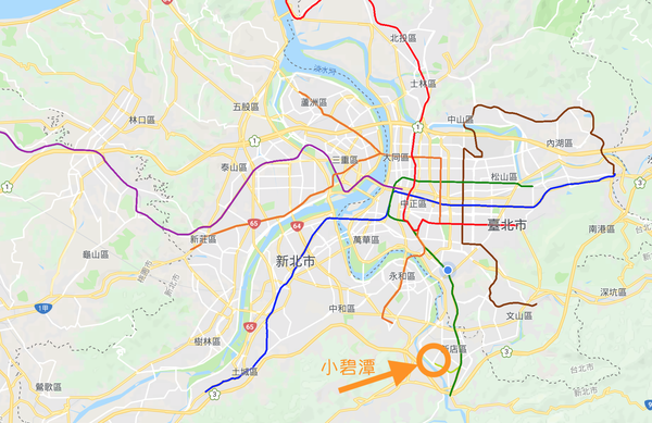 探访台北捷运中的佛系支线小碧潭支线