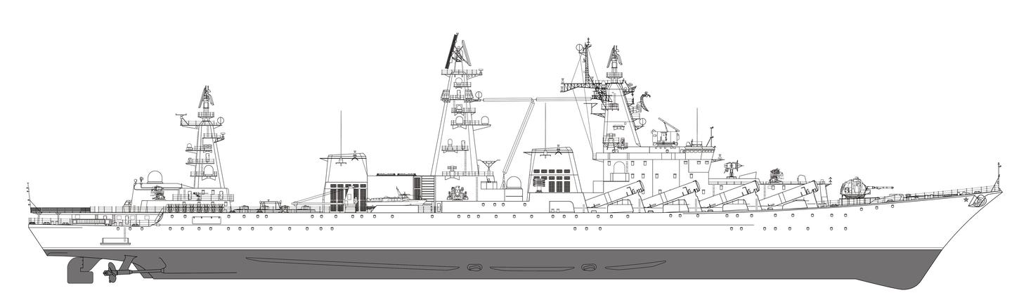 虚幻与真实——揭秘"光荣"级导弹巡洋舰的正统后继型号