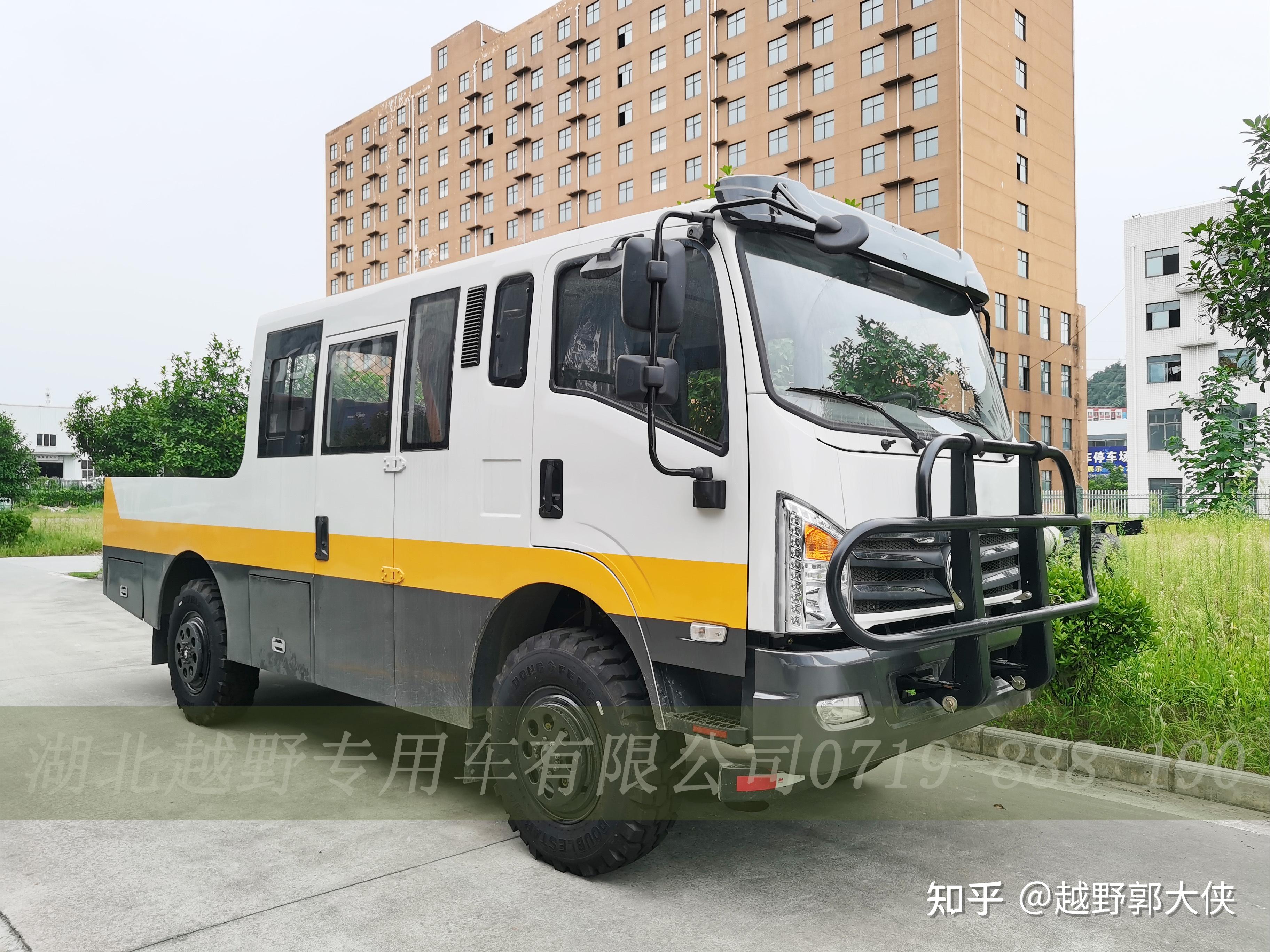 验证!东风4四驱4×4抢险救援电力工程车涉水测试