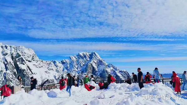 来丽江旅游一定要把玉龙雪山冰川公园列为首选哦伯曼旅行带你丽江玉龙