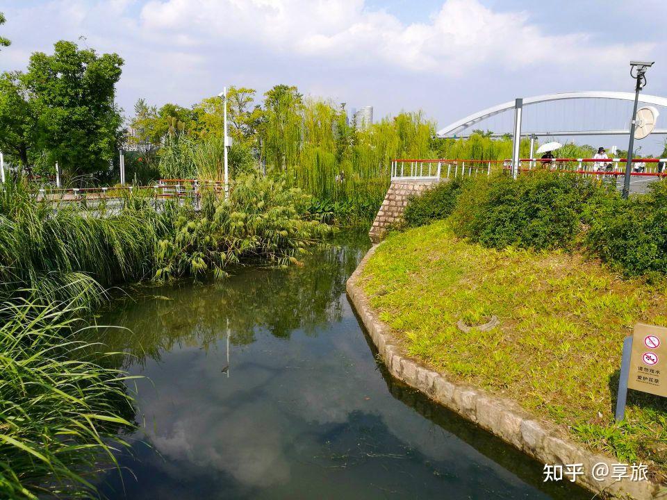 这座"世博后滩湿地公园"位于上海市浦东新区原2010年上海世博会园区的
