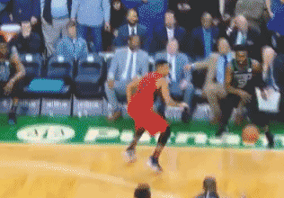 霍福德转身后仰跳投绝杀开拓者