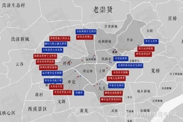 2021年杭州10区板块精装限价图,记得收藏!