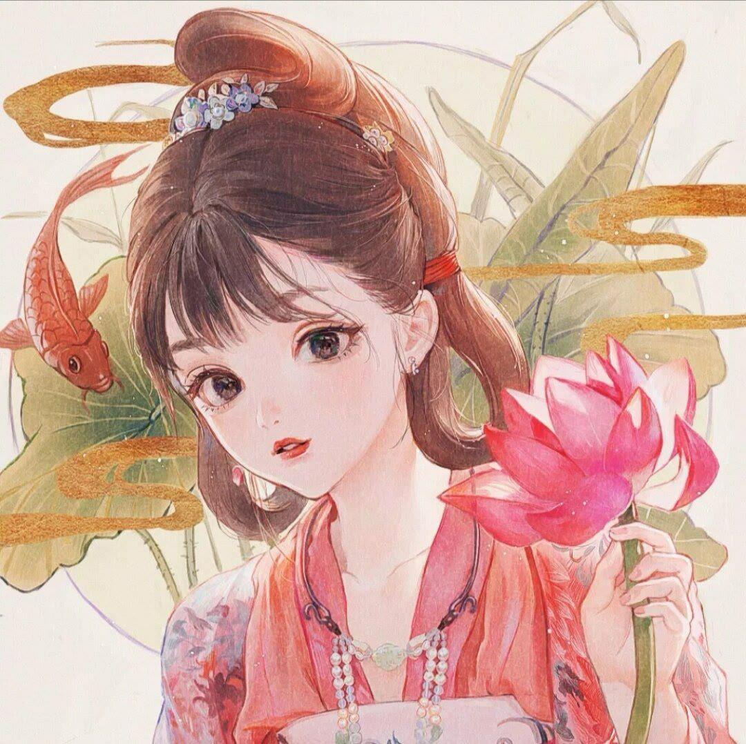 有什么好看到爆炸的古风女头像