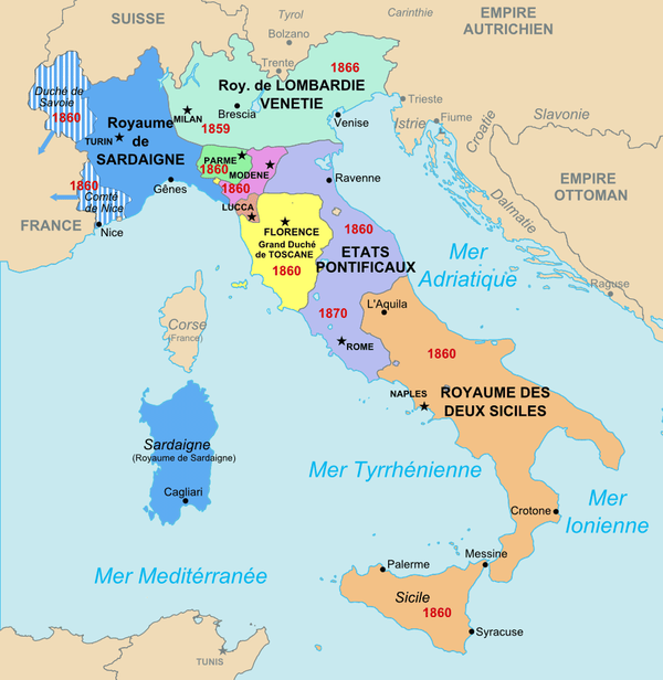 这句话不假,然而意大利距离意大利王国建立至今只有150几年的历史,之