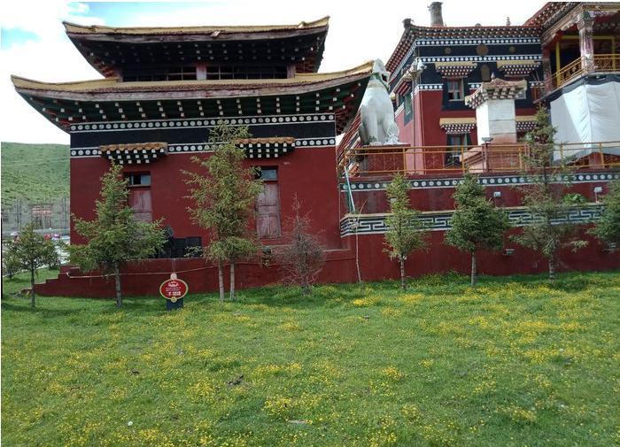 走进红原麦洼寺亲临感受寺院文化历史人文风景