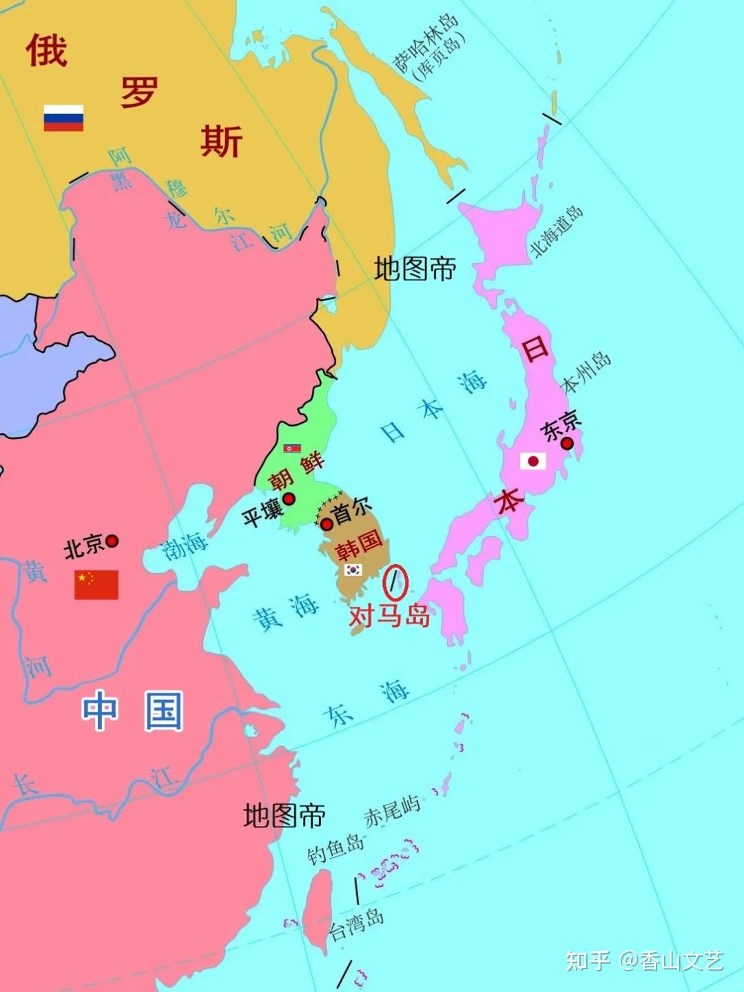 朝鲜海峡上的对马岛属于韩国还是日本