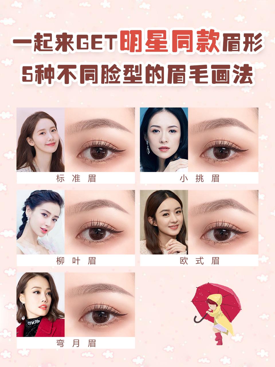 眉毛的画法你知道几种