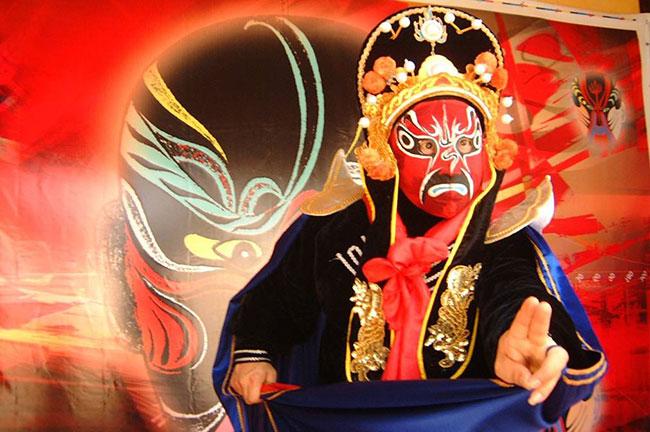 川剧变脸图片 知乎