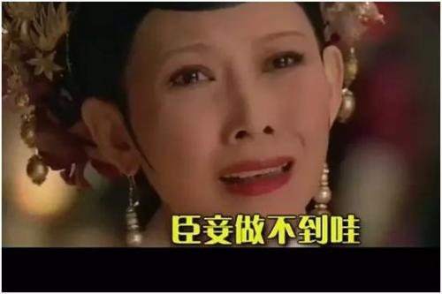 臣妾做不到图片