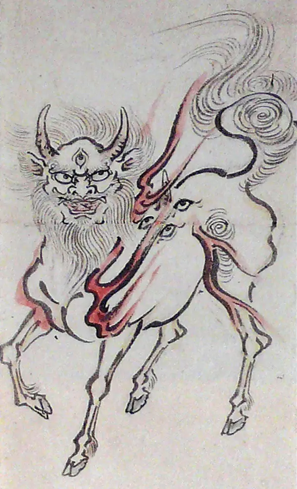 (大概吧) 白泽   白泽是传说中中国古代的神兽,能言,将天下妖魔鬼怪的