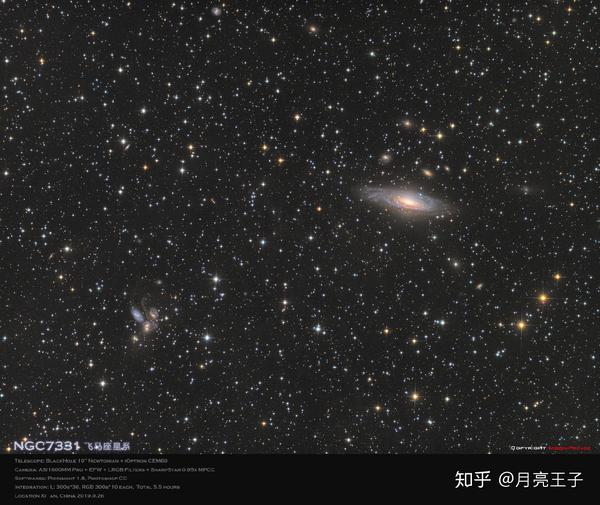 ngc7331 飞马座星系