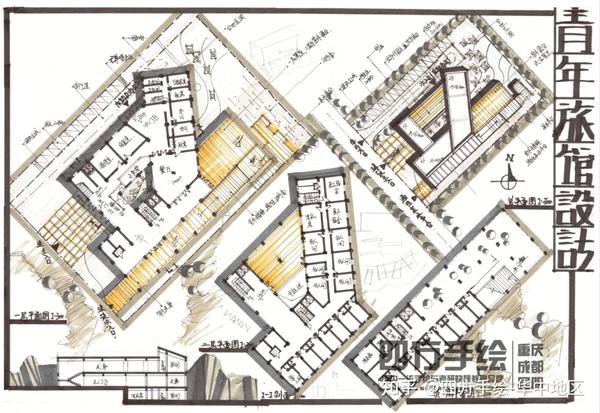 彩铅,橡皮等自带 苏州大学近七年快题真题: 2015年  玉石艺术中心设计