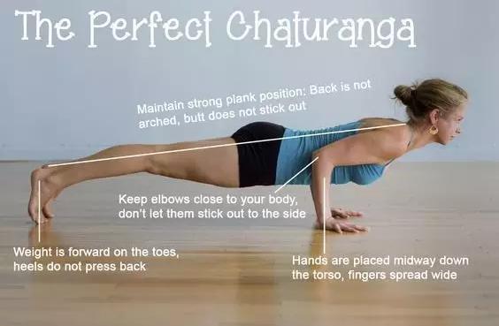 瑜伽体式精讲:chaturanga 四柱支撑