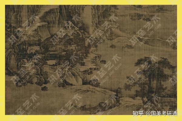 传荆浩 匡庐图(局部)