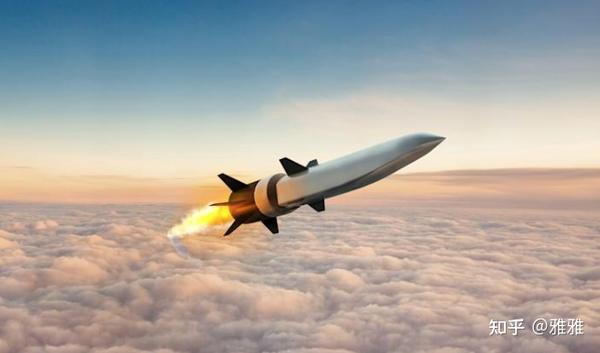 雷神导弹,高超音速空气呼吸武器概念(hawc)导弹在一个艺术家的概念中