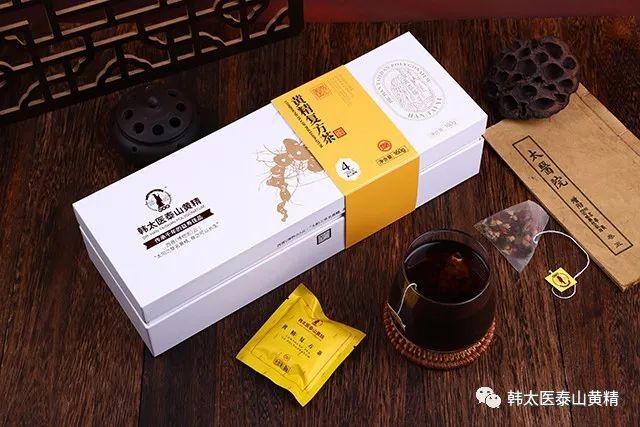 位于泰山地区的韩太医推出"黄精复方茶,以泰山黄精为主材,辅以精选的