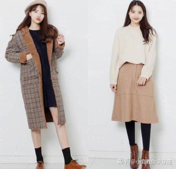 穿衣搭配女—冬季女生温柔又气质好看的穿搭