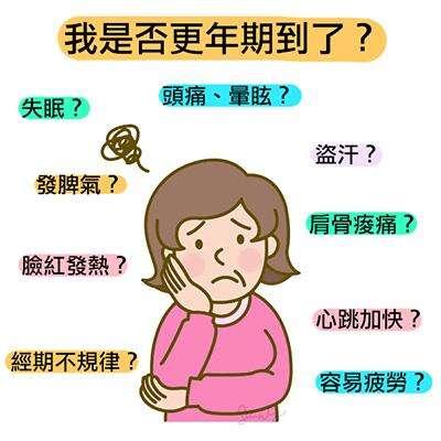 女性更年期闭经有什么症状?