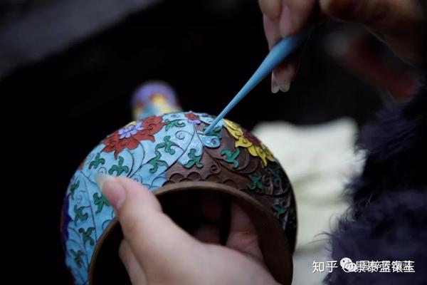 景泰蓝镶玉600年来从未因岁月而磨灭