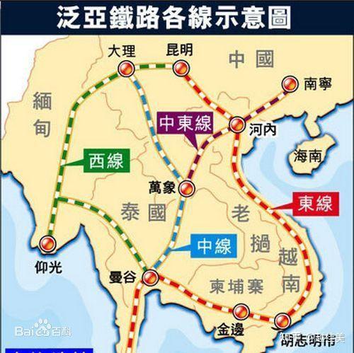 胡志明市1号线 二,中越铁路,高铁 中越两国山河海陆相连