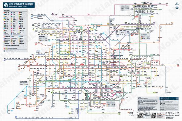 北京轨道交通【远景2050 】四网概览 - 五月维护版