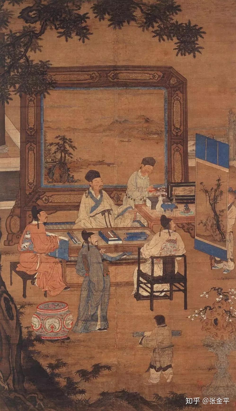 古画里的屏风往事