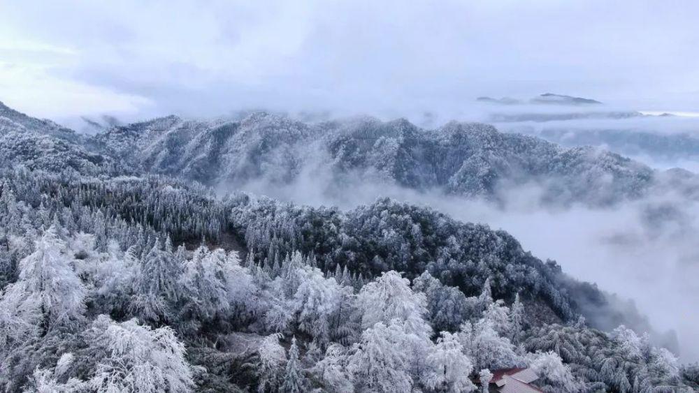 南方也可以看雪,资源县雪景来啦