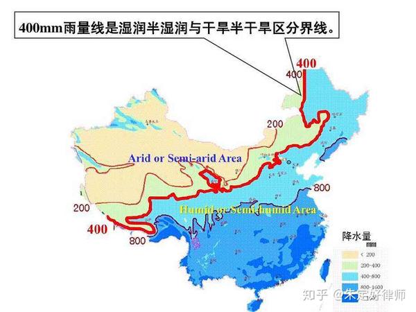 400毫米等降水量线