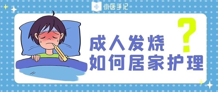 成人发烧如何居家护理