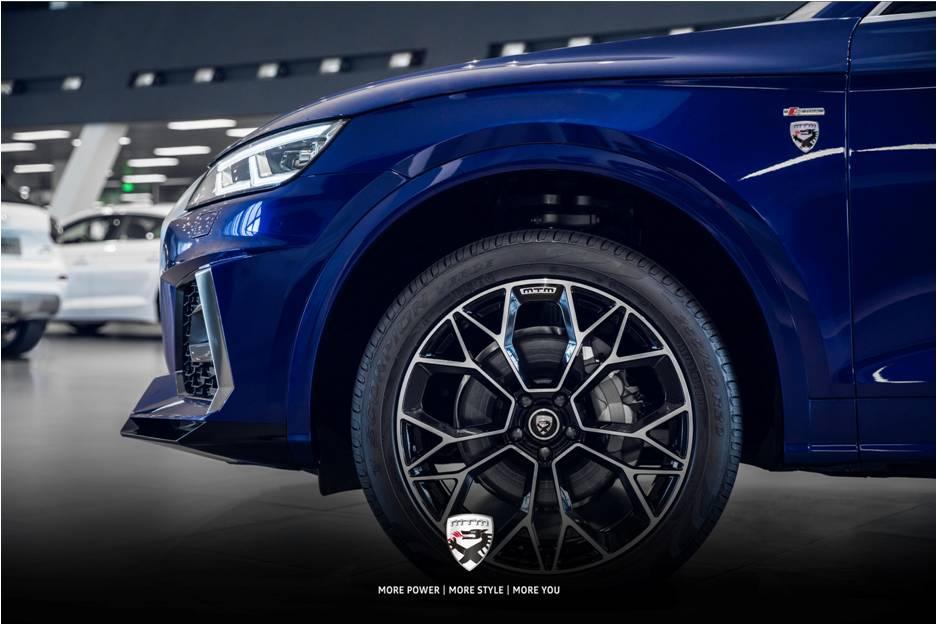 奥迪audi q5l mtm轮毂,给您的爱车配双"好鞋"