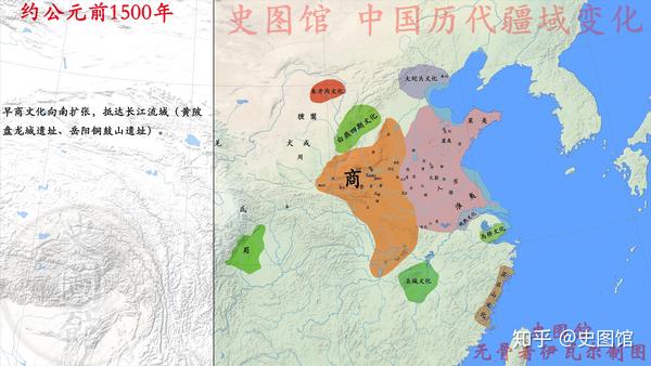 【史图馆】中国历代疆域变化新版1 文明起源