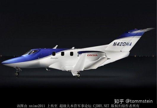 本田飞机hondajet的神奇hf120小型涡轮风扇发动机