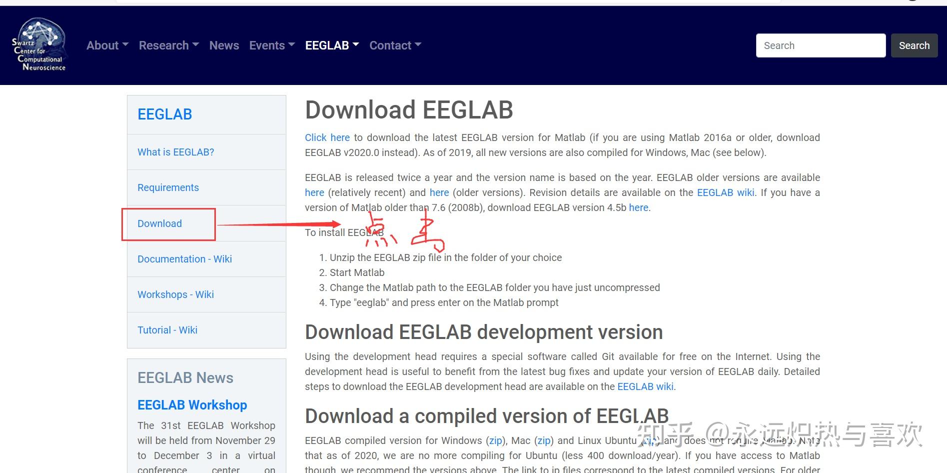 Matlab Eeglab