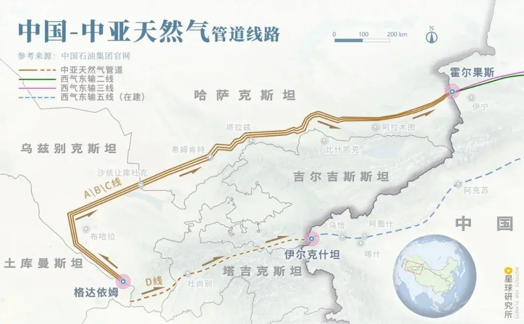 无论从何种意义上说,中哈油气管道都是战略性大动脉.