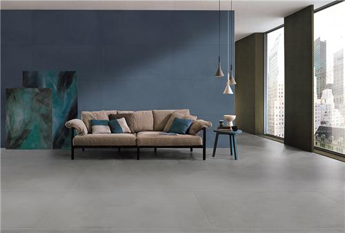 当费罗娜水泥瓷砖遇上灰色,诠释时尚简约空间新定义