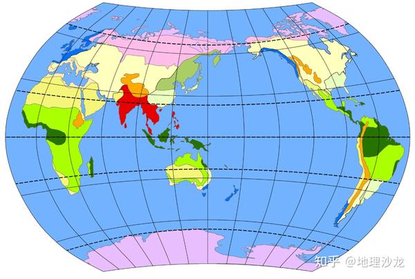 世界上主要的气候类型有哪一些这些气候的分布有什么规律