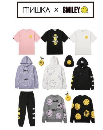 mishka x smiley跨界合作系列 大眼球&笑脸,你需要的快乐能量都在