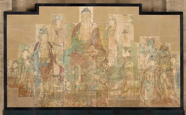 山西一座庙里的流失壁画,撑起了三个美国博物馆的"中国厅"