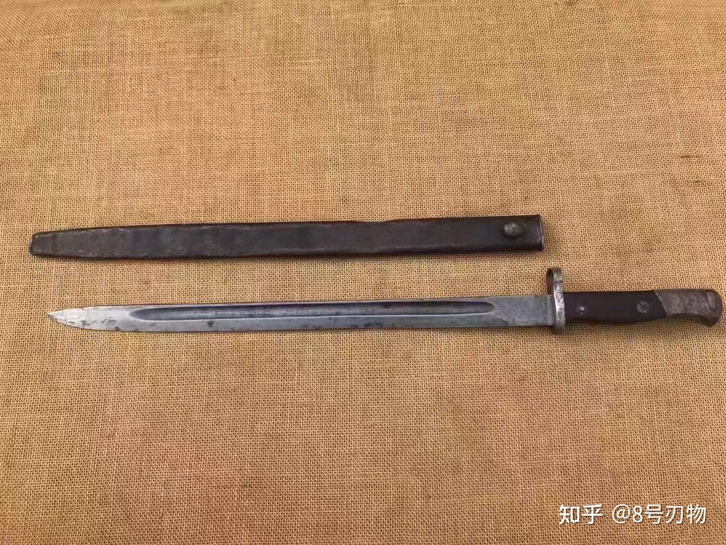 长中正式刺刀抗战时期