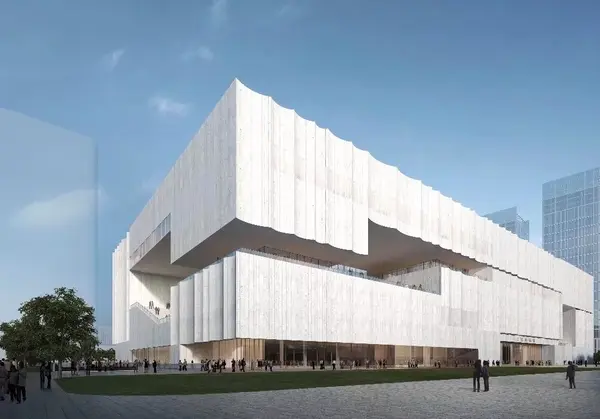 地址:浦东临港新城 预计开业时间:2022年 上海博物馆东馆 开放丰富的