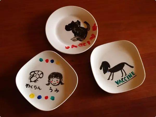 "小海和豆豆的小碟子.